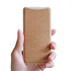 Banco de Energía Portátil Ecológico de Paja de Trigo de 10000 mAh y 22.5 W con Logotipo Personalizado para Regalos Corporativos - Product Image 1