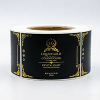 Étiquettes autocollantes rondes colorées personnalisées, étiquettes thermiques directes, rouleau d'étiquettes thermiques compatibles avec les imprimantes thermiques