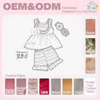Set Tiga Potong Atasan Tank Top Rajut Lembut Elastis Bernapas Motif Leopard, Celana Pendek, dan Bando Bunga untuk Anak Perempuan, Mendukung Kustomisasi