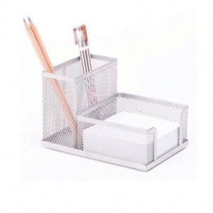 Organizador de Escritorio de Malla Metálica Profesional, Multifuncional, para Suministros de Oficina, Portaplumas, Organizador de Escritorio - Product Image 1