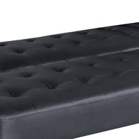 Sofá de cuero nórdico, sala de estar de alta calidad, sofá de 3 plazas, sofá cama convertible multifuncional para Hotel