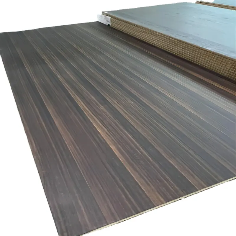 4*8 футов и 4*9 футов верхний уровень обработки поверхности древесного шпона Дым эвкалиптовая облицованная панель МДФ