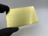 Özel Metal QR Kodlu Kartvizitler Fırçalanmış Bakır Lazer İşlemeli Renkli Baskılı Paslanmaz Çelik Promosyon Antik Feng Shui