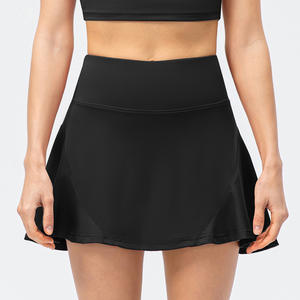 Ropa de tenis de talla grande, lo último en trajes de Golf para Fitness, falda de tenis de cintura alta para niñas, ropa deportiva Sexy, falda deportiva de malla para mujer - Product Image 4