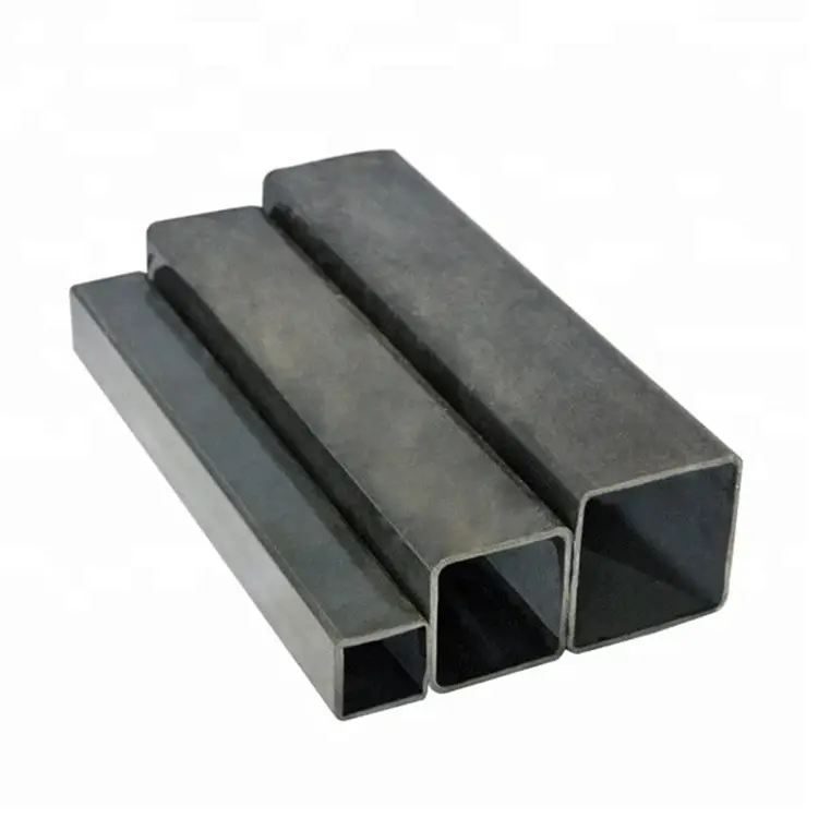 Tubo quadrato in acciaio ms tubo rettangolare in acciaio tubo quadrato in acciaio al carbonio