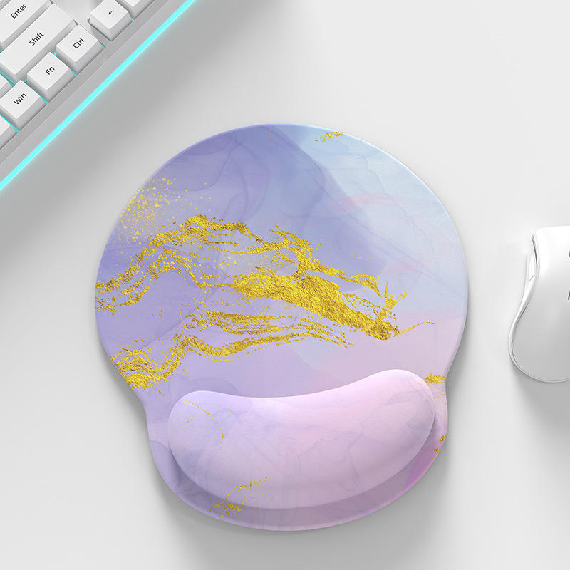 หินอ่อนสีม่วง/ผ้าอย่างดี+ซิลิโคน+BlackpuBottom