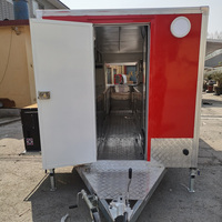 Cargo fermé Food Van Trailer Cuisine mobile avec camion de nourriture en acier galvanisé à vendre Usa Food Trailer Australie