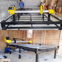 Système automatique F2100 à double usage plasma et oxygène, avec portique à rails doubles, pour surfaces lisses, compatible laser