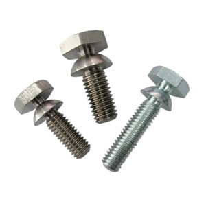 Black Oxide CNC Machined Flange Nut M10 Metric 18mm Height Round Head General Industry Use - Product Image 2