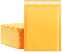 Enveloppes matelassées en papier kraft robustes à bas prix, sacs d'expédition imperméables et protecteurs