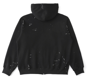 Felpa con Cappuccio Unisex Primavera-Estate 2026 con Stampa Effetto Schizzi di Vernice, Stile Vintage Streetwear <span class=keywords><strong>Oversize</strong></span> per Uomo e Donna - Product Image 4