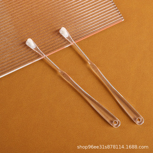 Transparent Pet Toothbrush Small Head For Cat Oral Care Manual Brush PETG Material - Product Image 5