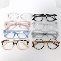 Monture de lunettes optiques classiques en acétate épais, fabriquées à la main pour femmes, style varié, pour grossistes