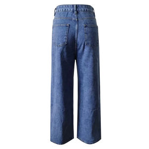 Pantalones Vaqueros de Cintura Alta y Pierna Ancha con Cuentas de Perlas para Mujer, Tendencia 2025, Moda Urbana Y2K, Jeans Holgados con Pedrería para Mujer - Product Image 3