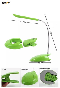 USB <strong>Portable</strong> Folding LED Desk <strong>Lamp</strong> Modern Dimmable White Shade Touch Control <strong>Reading</strong> Study Bedside <strong>Lamp</strong> - Product Image 3
