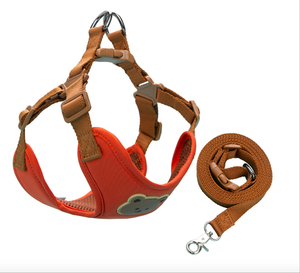 Harness dan Tali Anjing Kucing Model Vest, Tali Dada Beruang Kecil, Dapat Disesuaikan, untuk Hewan Peliharaan Kecil - Product Image 1