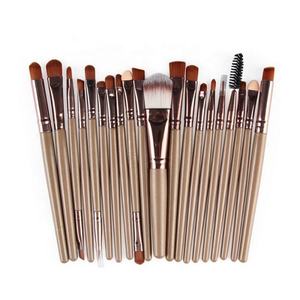 Worthbuy — ensemble de <span class=keywords><strong>pinceaux</strong></span> de <span class=keywords><strong>maquillage</strong></span> professionnels, <span class=keywords><strong>pinceaux</strong></span> pour cosmétiques synthétiques, fond de teint, poudre, pour visage, bon marché, 20 pièces - Product Image 2