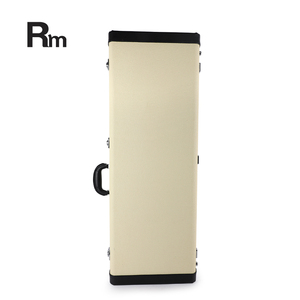 WC67 Rm musique arc-en-ciel de haute qualité nouveau design Rectangle <span class=keywords><strong>Telecaster</strong></span> basse <span class=keywords><strong>guitare</strong></span> électrique étui en bois sacs et étuis pour instruments - Product Image 5