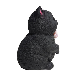 Juguetes de Gato Squishy de TPR de Alta Calidad al por Mayor, Lindos Juguetes de Gato Negro para Apretar, Juguete Antiestrés para Aliviar la Ansiedad - Product Image 4