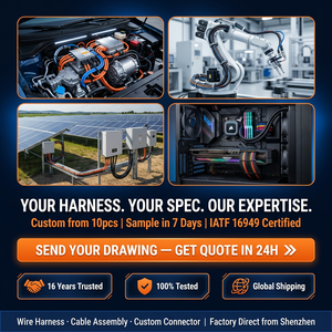 Leverancier van op maat gemaakte elektrische draadboomkabelassemblages voor lichtbedieningssystemen met relais en interne draadboom voor reparatie. - Product Image 4