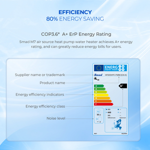 China R290 All-in-one Air Source Heat Pump Water <b>Heater</b> Solar Powered Household Hotel Use French Support Hp200m7c -f9/bc(gn-k) - Product Image 4
