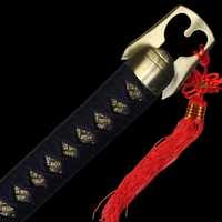 Épée de jeu Sword and Shield Dance-ONLINE- Épée de 56 pouces de long de Hotarumaru, accessoire de cosplay, objet de collection et décoration