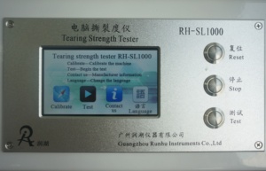 Elmendorf rách sức mạnh thử nghiệm RH-SL1000 iso1974 rách sức mạnh thử nghiệm cho giấy và hội đồng quản trị elmendorf phương pháp - Product Image 5