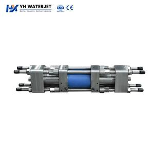 Intensificateur OEM 87K Assy YH 014623-1 avec plongeurs en céramique compatibles avec les pompes de grandes marques Waterjet - Product Image 2
