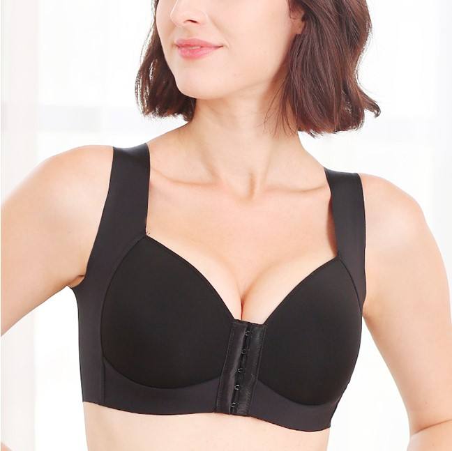 Sujetadores de talla grande con cierre frontal para mujer, ropa