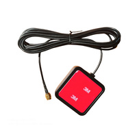 Antena Satelital para Auto de Alta Ganancia del Fabricante, 1575.42MHz GPS, Módulo Activo Impermeable para Vehículo, Comunicación SMA