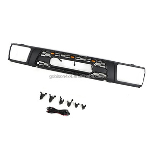 Gobison Auto Tuning Accessories Parts Grille de pare-chocs avant avec lumières LED pour <span class=keywords><strong>Toyota</strong></span> 4runner 1992-1995 Grille - Product Image 3