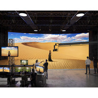Pantalla LED para Cine en Casa, Fondo de Pared para Bodas, Pantalla LED de Video de Pared 2K 4K 8K, Pantalla LED COB para Conferencias