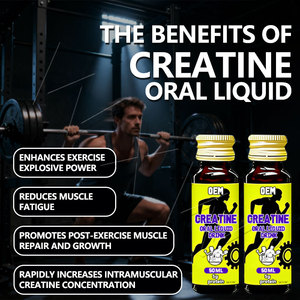 Creatina Monohidrato de Alta Calidad, Bebida Líquida Oral, Proteína de Creatina Líquida, Suplementos para una Recuperación Muscular Más Rápida - Product Image 4