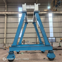 Grue sur roues compacte et efficace pour travaux lourds 360 °   Plateforme tournante hydraulique pour équipement de construction mobile