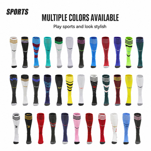 Chaussettes de football personnalisées en gros avec points antidérapants pour l'entraînement des équipes, commandes en gros, prix d'usine - Product Image 4