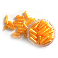 Capsules végétales transparentes vides de qualité médicale HPMC de la marque TING KAI en gros, taille 0, avec couleurs et logo personnalisés