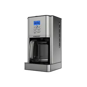 Homezest máquina de café cm1705bate, grande capacidade, 1.8l, programável, cafeteira