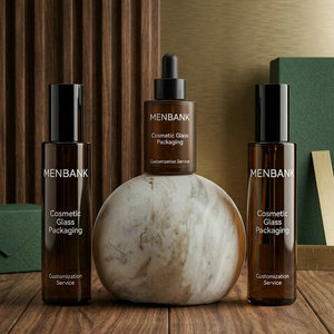 Juego de Botellas de Vidrio Ámbar con Gotero de 20ml/30ml/60ml, Empaque al por Mayor con Caja de Regalo, Logotipo Personalizado, para Aceites Esenciales y Cuidado de la Piel - Product Image 2