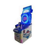 Nouvelle Arrivée Machine de Jeu d'Arcade de Boxe en Métal à Monnayeur, Modèle Anglais pour l'Entraînement au Punching