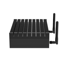 Gran oferta DDR4 M.2 I5 I7 procesador 12V 5A bolsillo sin ventilador Mini PC Dual RJ45 LAN Industrial Barebone Micro ordenador