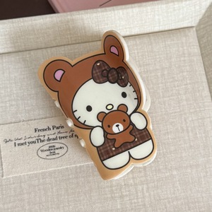 Gatto popolare Clip per artigli acetato di cellulosa carino ciao HK mollette per capelli all'ingrosso - Product Image 4