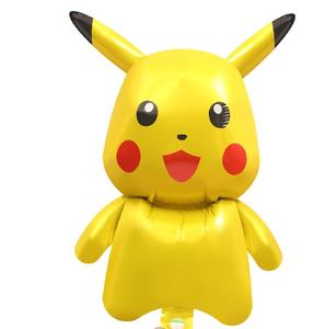 Jouets <span class=keywords><strong>de</strong></span> prise <span class=keywords><strong>de</strong></span> <span class=keywords><strong>photo</strong></span> <span class=keywords><strong>de</strong></span> fête, ballon, boule <span class=keywords><strong>de</strong></span> Poké, Pikachu, écureuil, canard en caoutchouc, ballons en aluminium <span class=keywords><strong>de</strong></span> dessin animé - Product Image 3