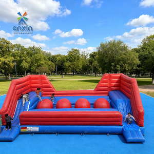 Gioco Gonfiabile con Ostacoli e Scivolo con Grandi Palloni, Facile da Montare e Garanzia di 3 Anni per Bambini e Adulti - Product Image 4