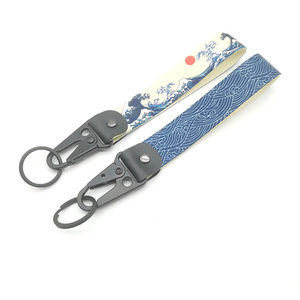 JDMotorsport88 레이싱 자수 창의적인 자동차 <span class=keywords><strong>JDM</strong></span> 19x2.5cm 태그 키체인 링 홀더 키링 - Product Image 4