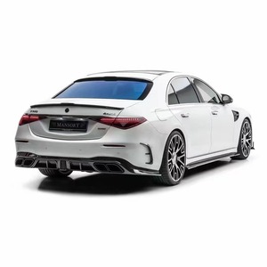 ชุดแต่งตัวถังรถยนต์ Mercedes W223 Maybach อัพเกรดคาร์บอนไฟเบอร์ สไตล์ MSY  ลิ้นกันชนหน้า ดิฟฟิวเซอร์ สปอยเลอร์ สภาพใหม่ - Product Image 4