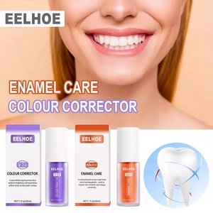 Personalización <span class=keywords><strong>Corrector</strong></span> de Color pasta de dientes púrpura <span class=keywords><strong>Corrector</strong></span> de Color pasta de dientes dental blanqueamiento dental - Product Image 5