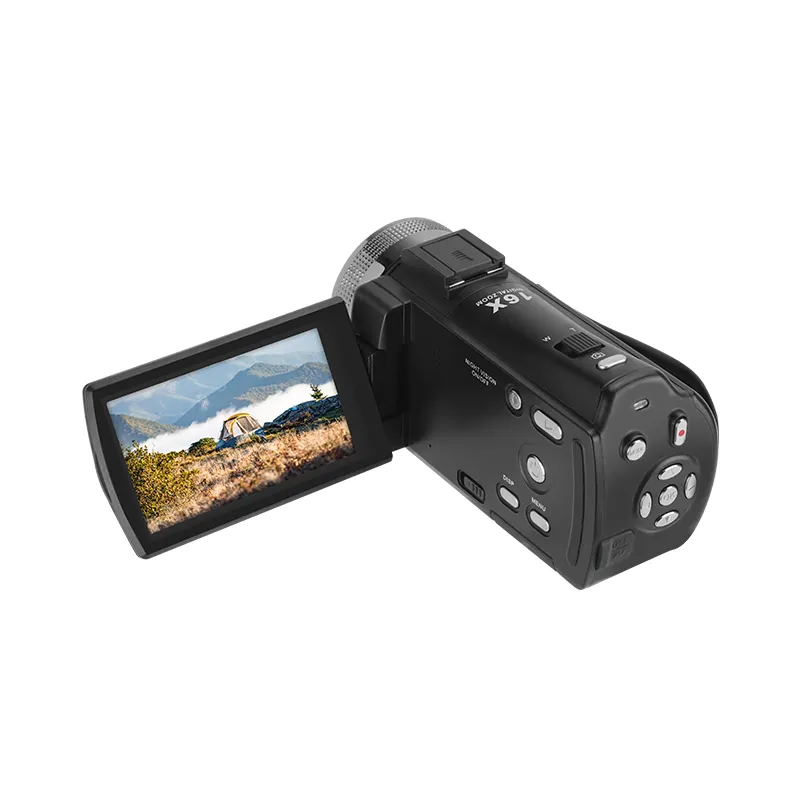 HDV-F2 Winait uzaktan kumanda mini 3.0 inç LCD kamera gece görüş 270 derece rotasyon video kamera max24.0Mega piksel video