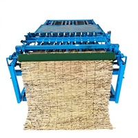 Machine à tisser les tapis en paille, machine à fabriquer des tapis en jonc pour paille de blé, maïs, riz, sorgho, coques de maïs, jonc de chèvre, roseau et autres matières.