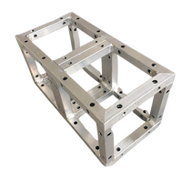 300X300mm Mini Beam Triangle Box cuadrado Aluminio Led Pantalla Iluminación de escenario Tornillo atornillado Tomcat Truss