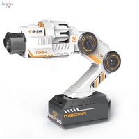 Set Pistol Dart Busa Eva Plastik dengan Remote Control untuk Permainan Interaktif, Teknologi Sensor Gerak Cerdas, Mekanisme Penembakan Otomatis